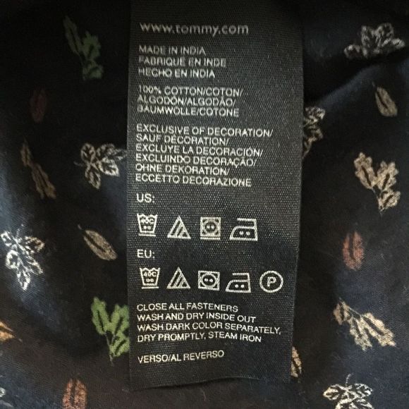 Tommy Hilfiger Button Down Long Sleeve Fall Blouse - Picture 8 of 8